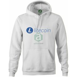 Litecoin kapucnis pulóver