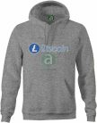 Litecoin kapucnis pulóver