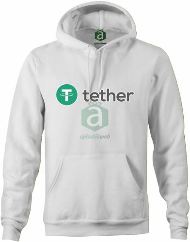 Tether kapucnis pulóver