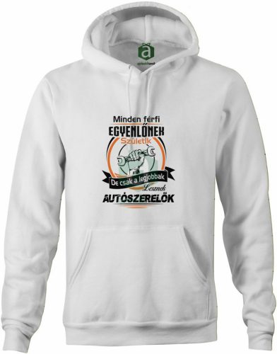 Legjobb autószerelő kapucnis pulóver