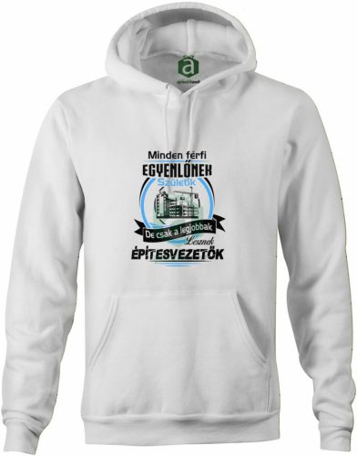 Legjobb építésvezető kapucnis pulóver