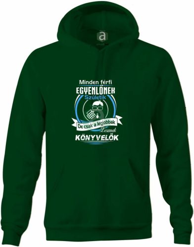 Legjobb könyvelők kapucnis pulóver