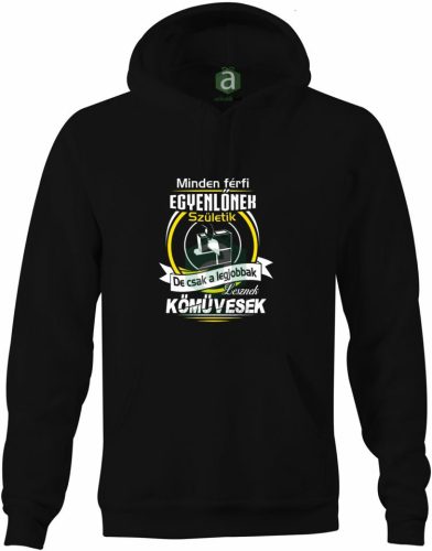 Legjobb kőműves kapucnis pulóver