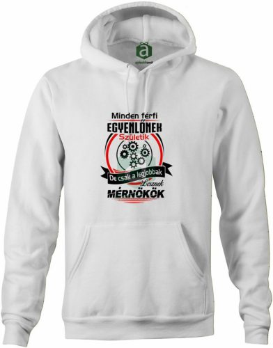 Legjobb mérnök kapucnis pulóver