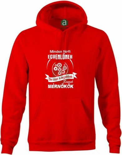 Legjobb mérnök kapucnis pulóver