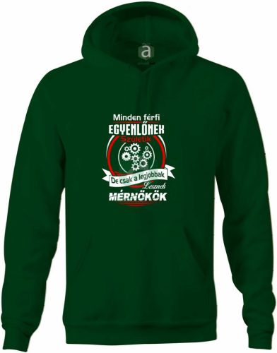 Legjobb mérnök kapucnis pulóver
