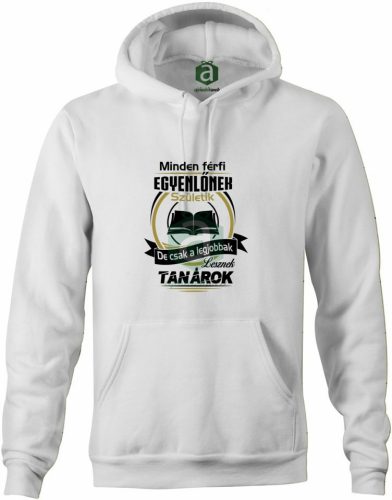 Legjobb tanár kapucnis pulóver