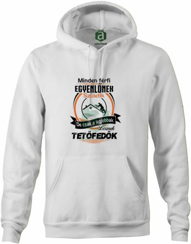 Legjobb tetőfedő kapucnis pulóver