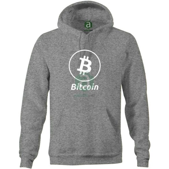 Bitcoin kapucnis pulóver