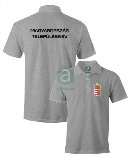 Magyarország Somogy megyei településneves galléros póló
