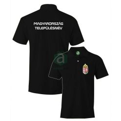 Magyarország Vas megyei településneves galléros póló 