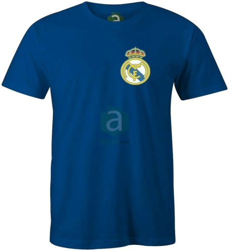 Real Madrid 3XL-es azúrkék póló
