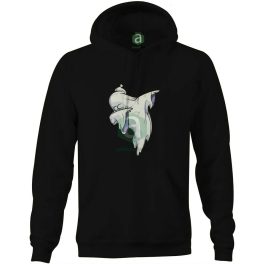 Dab ghost kapucnis pulóver
