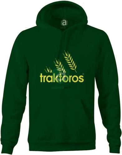Traktoros  kapucnis pulóver