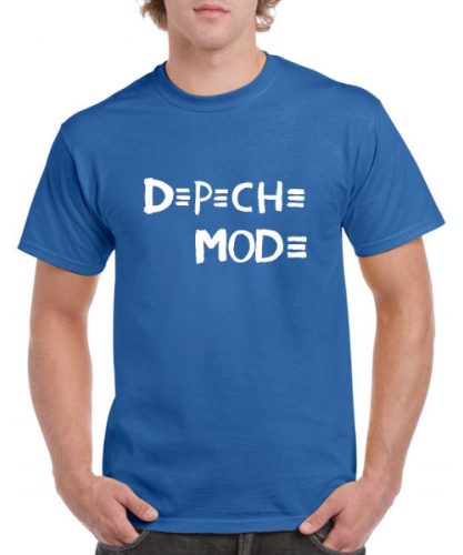 Depeche Mode royalkék póló