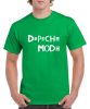 Depeche Mode zöld póló