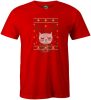 Macskás karácsony póló