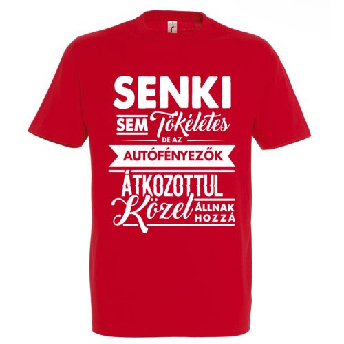 Senki sem tökéletes, de az autófényezők.. póló
