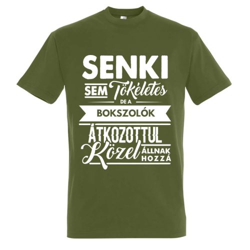 Senki sem tökéletes, de a bokszolók.. póló