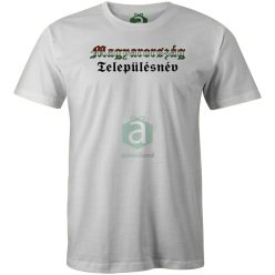 Nemzeti színű Baranya megyei településneves póló