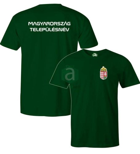 Magyarország Csongrád-Csanád megyei településneves póló