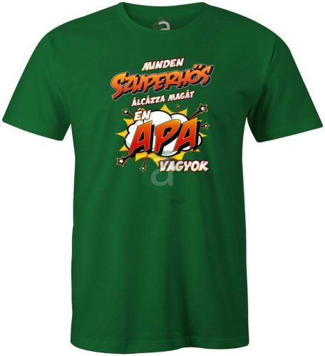 Szuperhős álca Apa vagyok póló