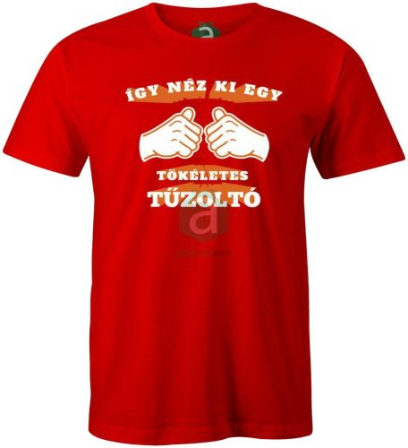 Így néz ki egy tökéletes tűzoltó póló