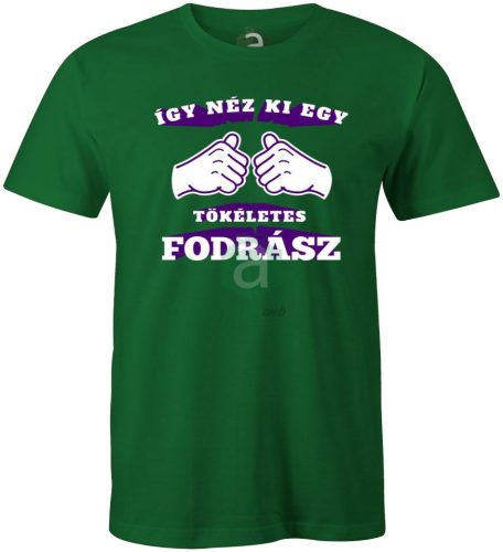 Így néz ki egy tökéletes fodrász póló