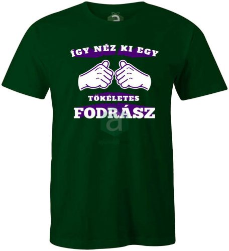 Így néz ki egy tökéletes fodrász póló
