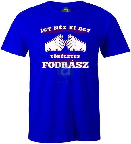 Így néz ki egy tökéletes fodrász póló