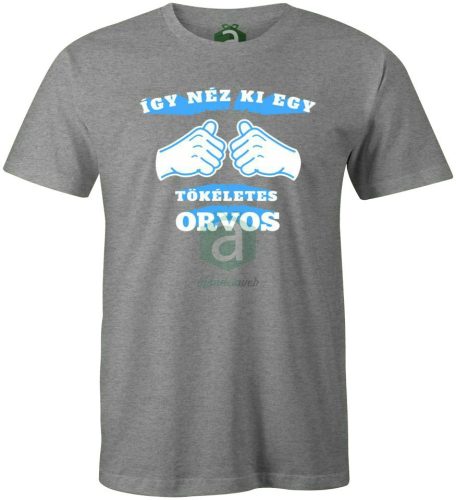 Így néz ki egy tökéletes orvos póló