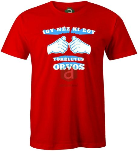 Így néz ki egy tökéletes orvos póló