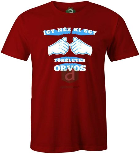 Így néz ki egy tökéletes orvos póló