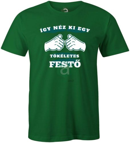 Így néz ki egy tökéletes festő póló