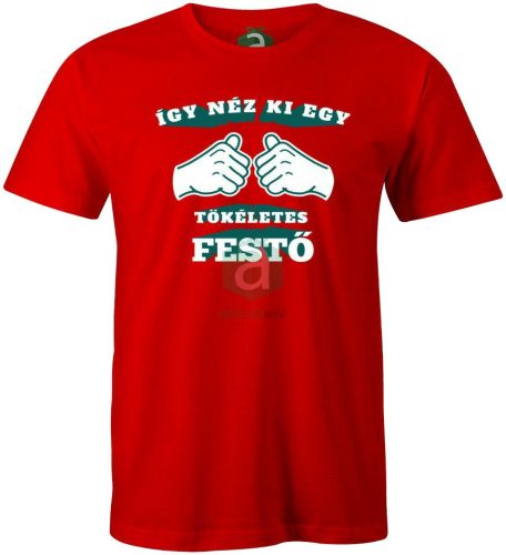 Így néz ki egy tökéletes festő póló