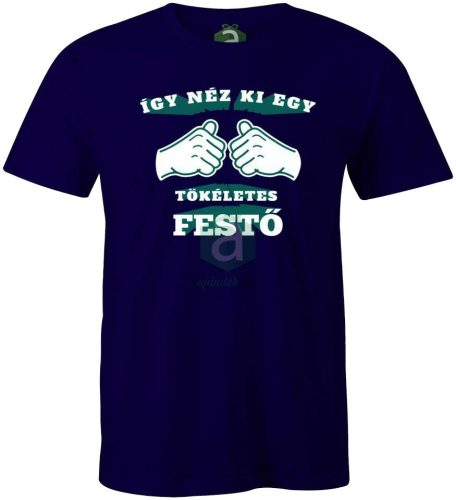 Így néz ki egy tökéletes festő póló