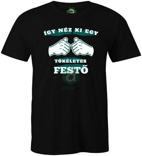 Így néz ki egy tökéletes festő póló