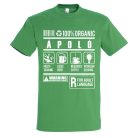 Ápoló organic póló