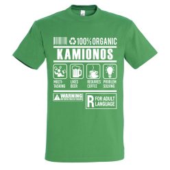 Kamionos organic póló