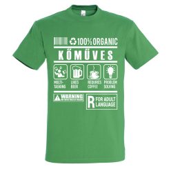 Kőműves organic póló