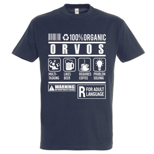 Orvos organic póló