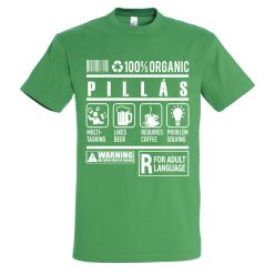 Pillás organic póló