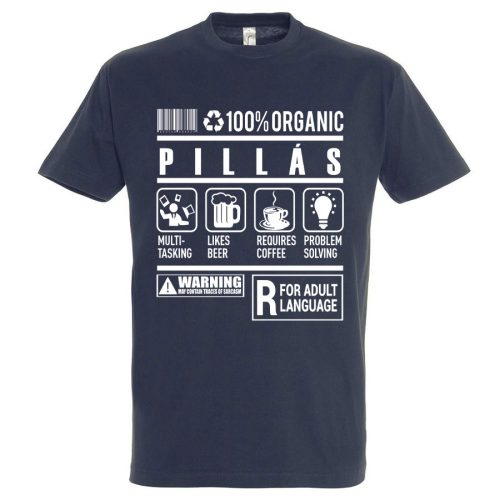 Pillás organic póló