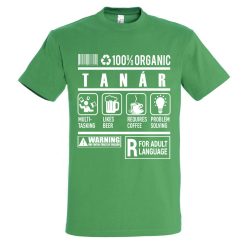 Tanár organic póló