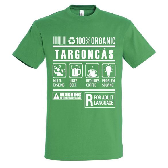 Targoncás organic póló