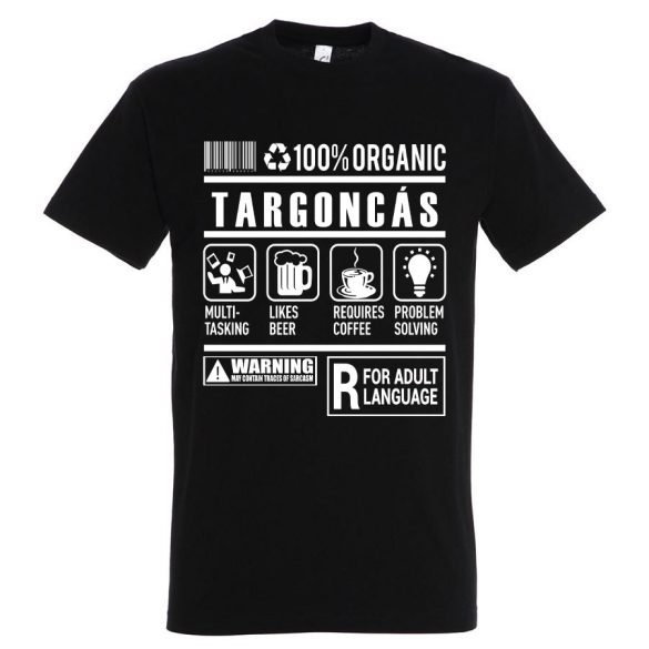 Targoncás organic póló