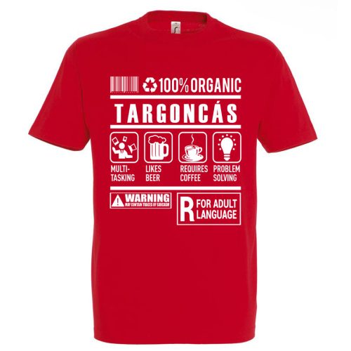Targoncás organic póló