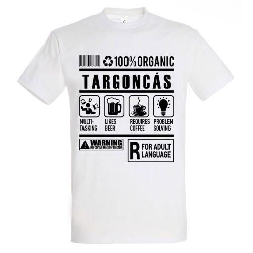 Targoncás organic póló