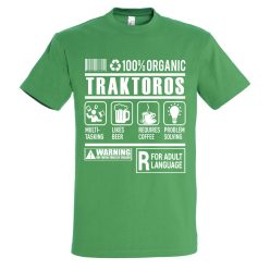 Traktoros organic póló