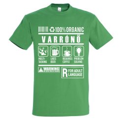 Varrónő organic póló